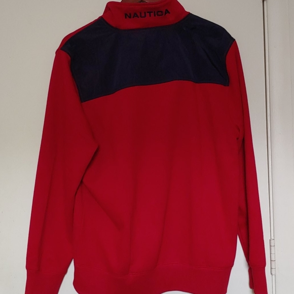 Mens large Nautica zip up - Picture 2 of 2